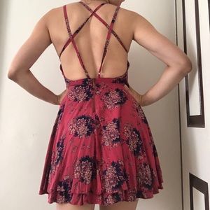 Kimchi Blue / Urban Outfitters Floral Dress